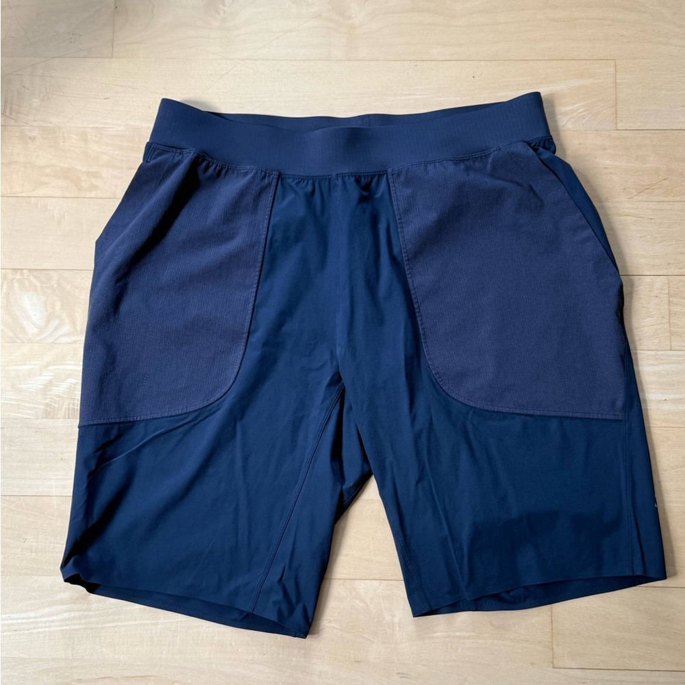 Lululemon Athletica Dark Blue Athletic Shorts